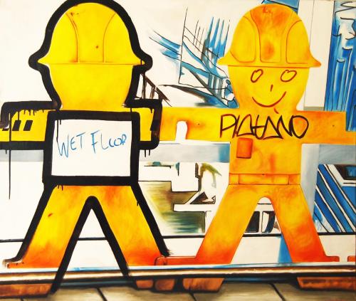 “Wet floor”